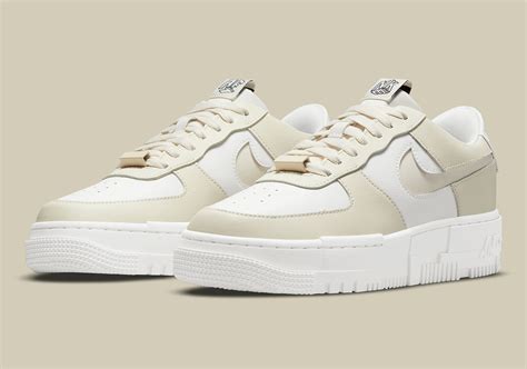 nike pixel air force 1 beige|air force 1 pixel white.